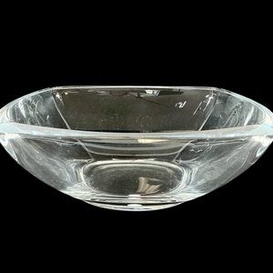 Tiffany & Co. “Cushion” Crystal Bowl